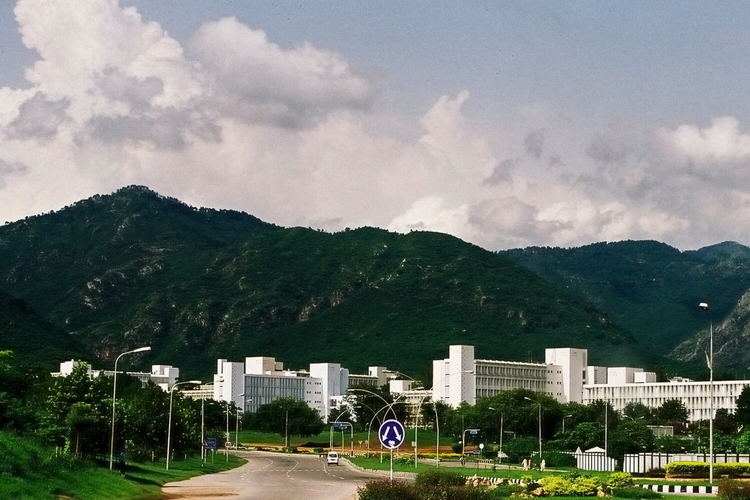 Pak Secretariat government buildings in Islamabad.