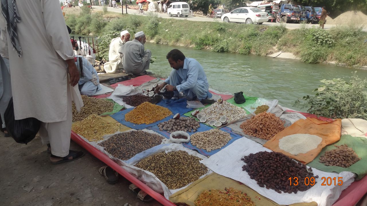 A traditional market bazaar in Dargai, Malakand district, Khyber Pakhtunkhwa