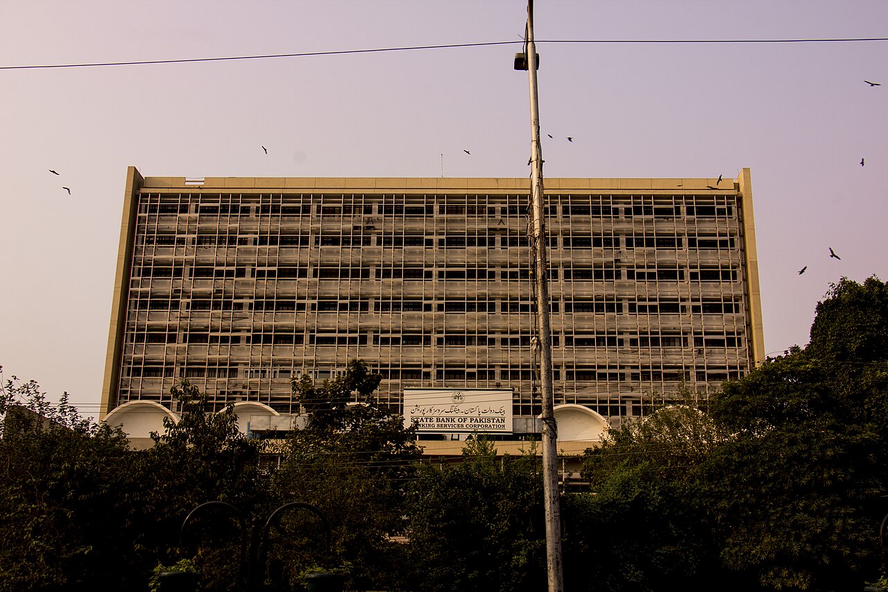 The State Bank of Pakistan building in Karachi