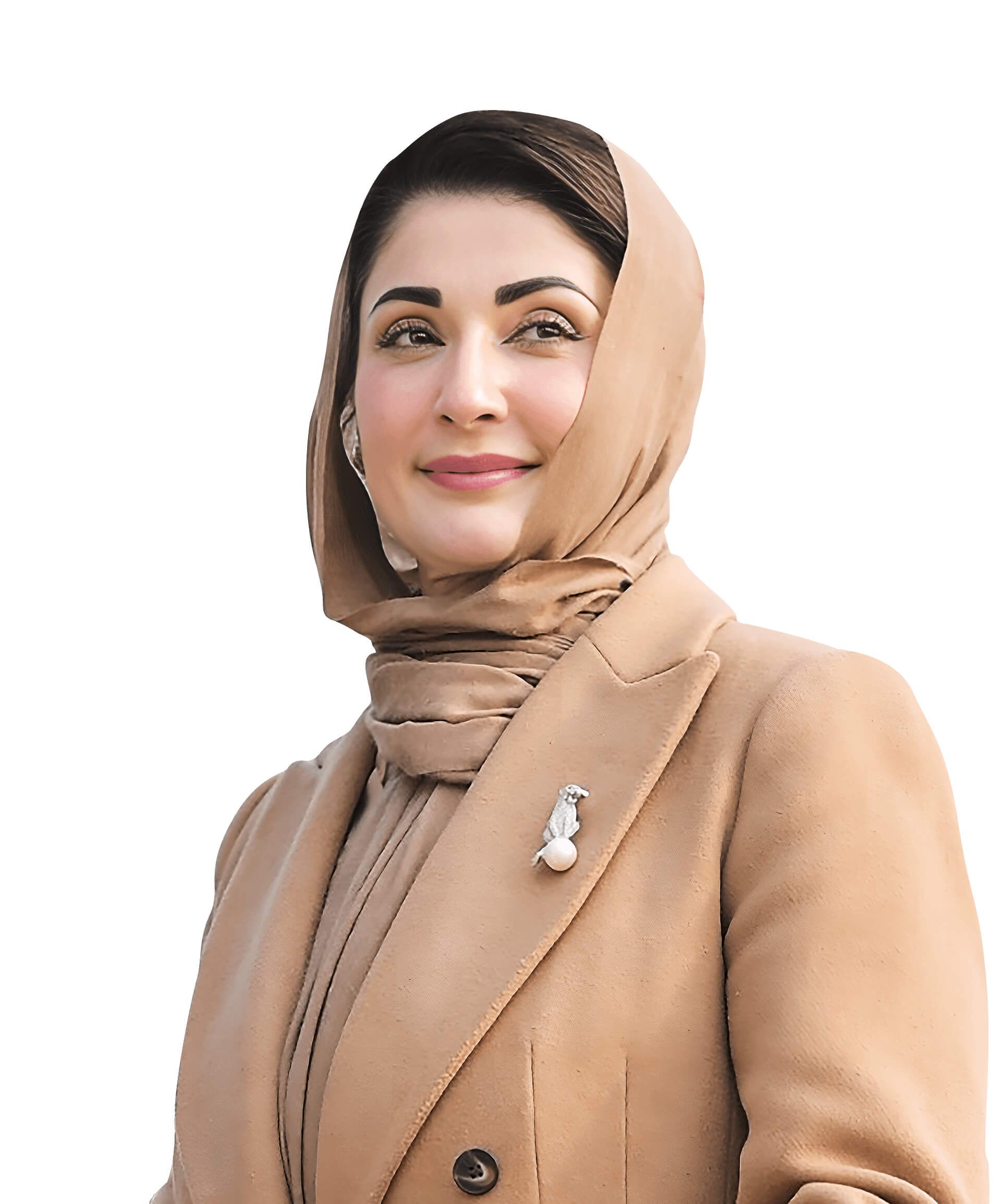 Portrait photograph of Punjab Chief Minister Maryam Nawaz Sharif in 2026.
