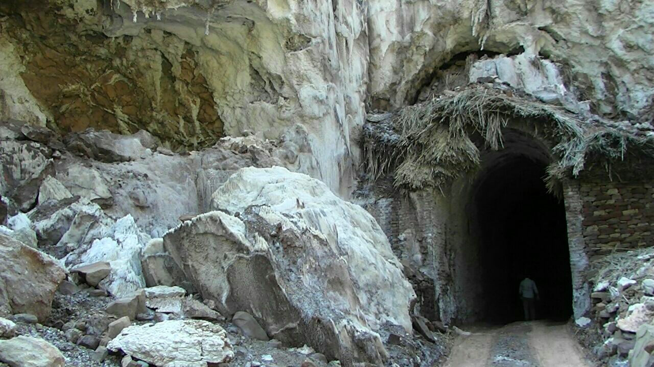 A mine site in Pakistan, shown as a contextual image for the country's coal mining industry.