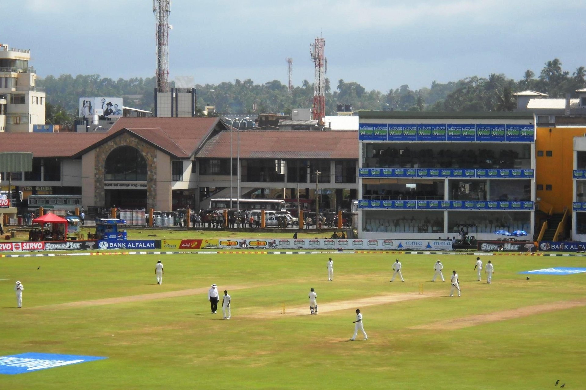 Sri Lanka batting against Pakistan at the Galle International Stadium during a Test match on 25 June 2012, used here as archival context for the multi-format tour