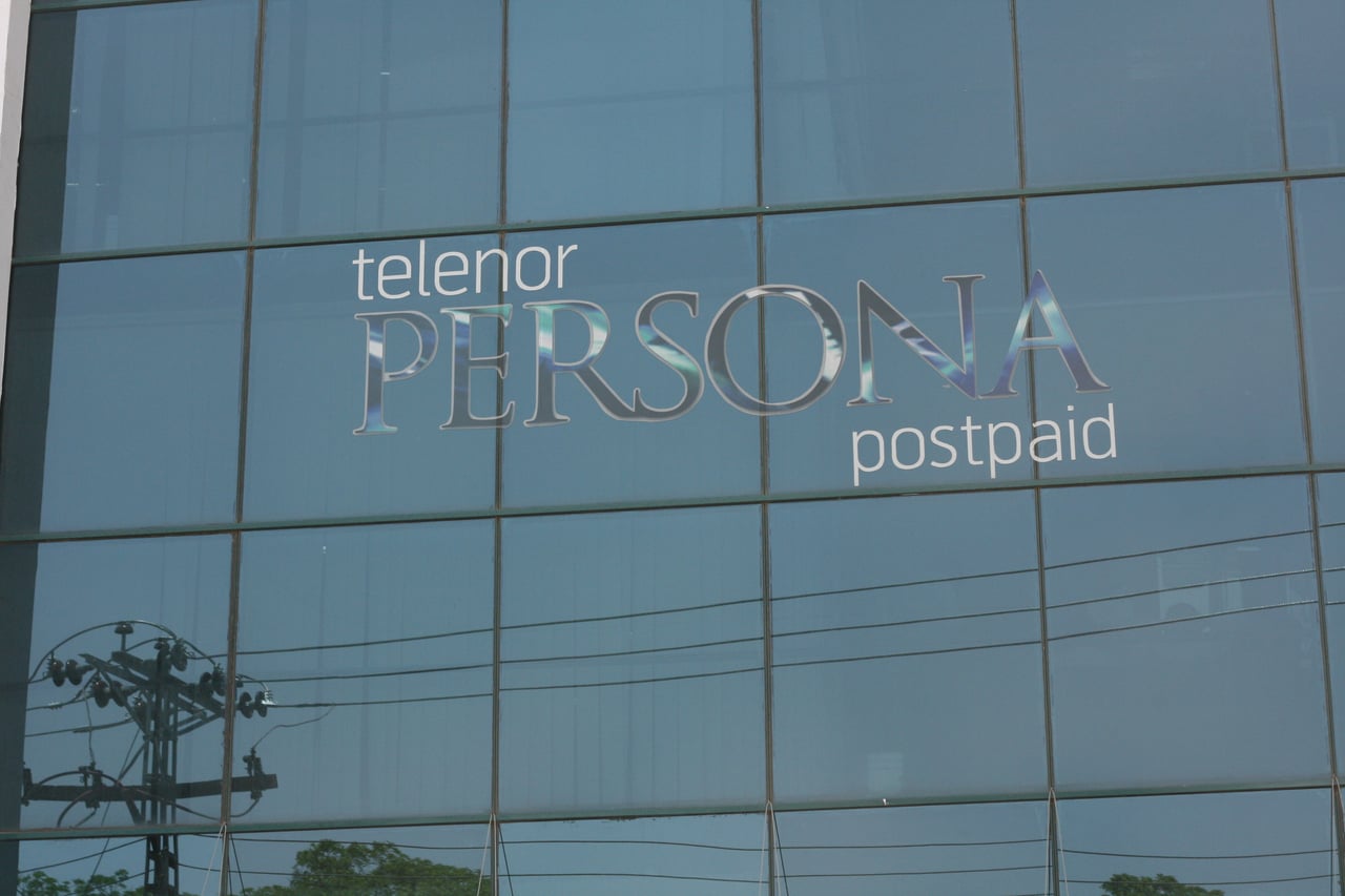 The Telenor Pakistan office building in Islamabad, Pakistan.