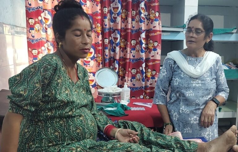 स्वास्थ्य विभाग ने हाई रिस्क गर्भवती महिला का करवाया सुरक्षित संस्थागत प्रसव