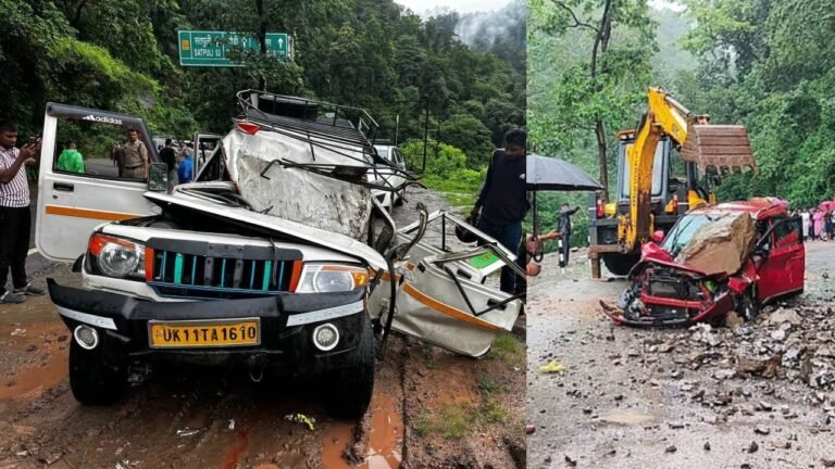 दुखद खबर: उत्तराखंड में दर्दनाक सड़क हादसा, दो की मौत 6 घायल